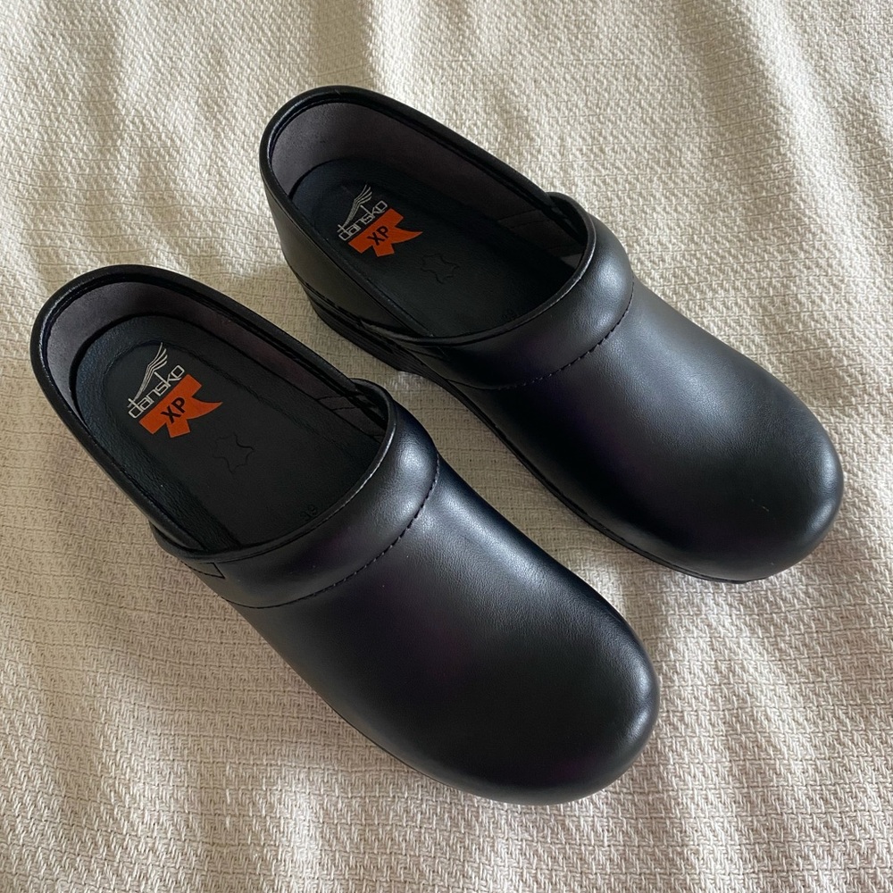 Dansko Black Professional Mules Non-Slip